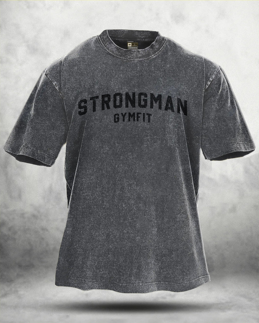 GYMFIT STRONGMAN WASHED T-SHIRT - Gymfit