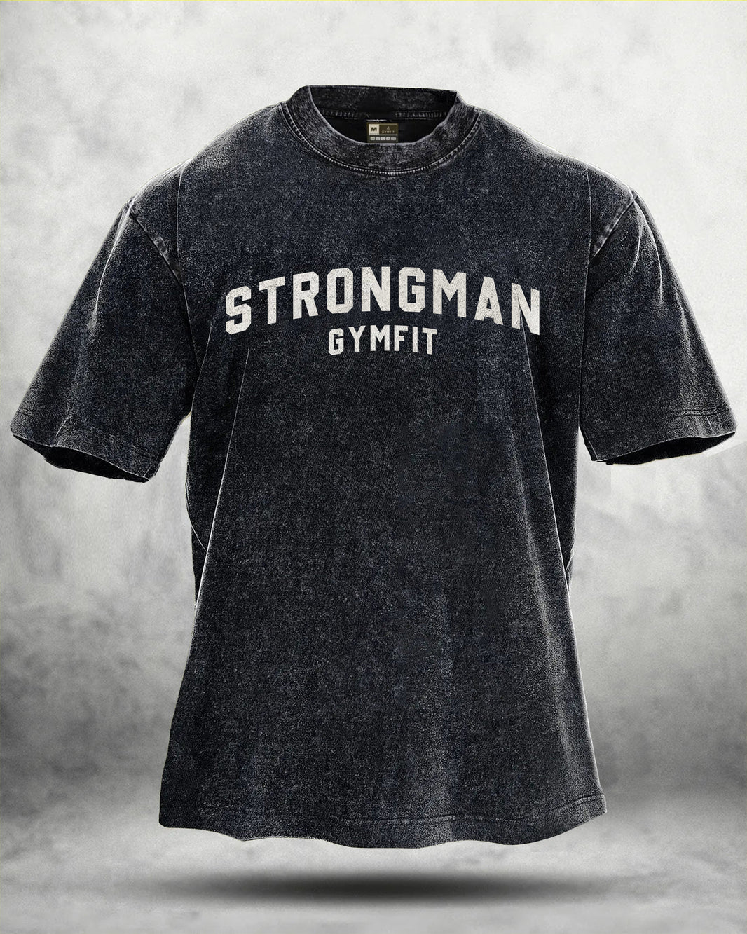 GYMFIT STRONGMAN WASHED T-SHIRT - Gymfit