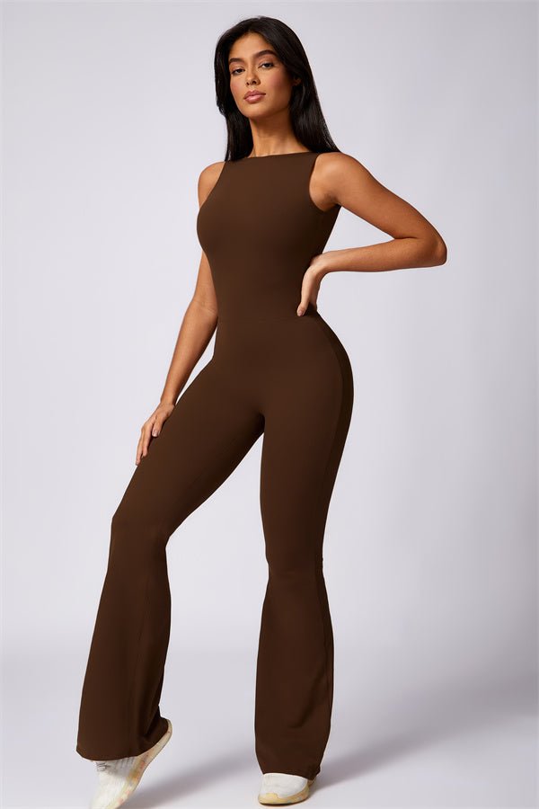 Gymfit U - Form Flare Jumpsuit - Gymfit