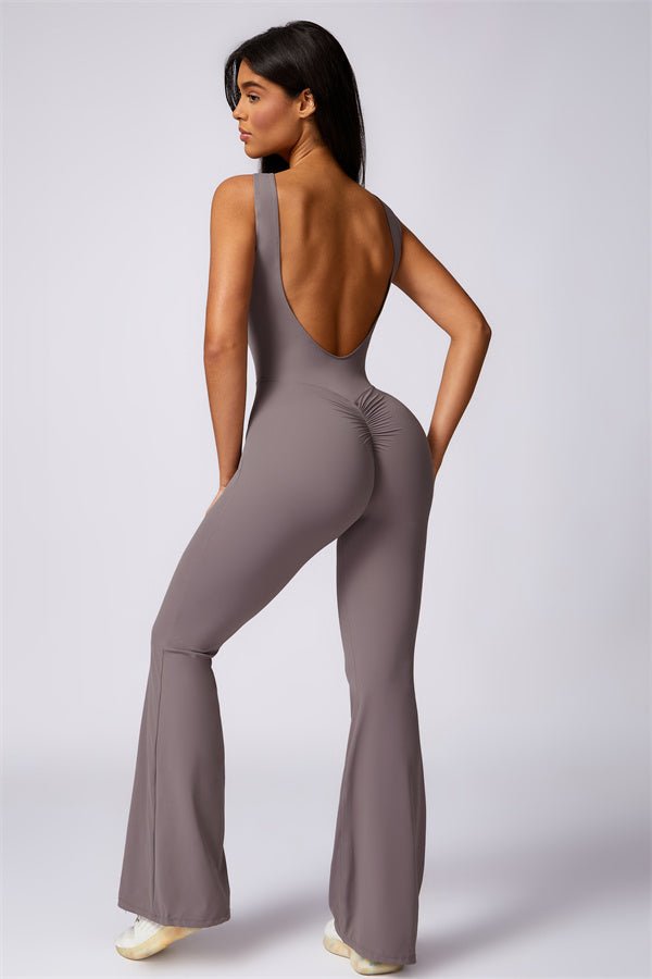 Gymfit U - Form Flare Jumpsuit - Gymfit