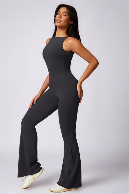 Gymfit U - Form Flare Jumpsuit - Gymfit