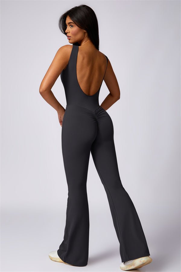 Gymfit U - Form Flare Jumpsuit - Gymfit