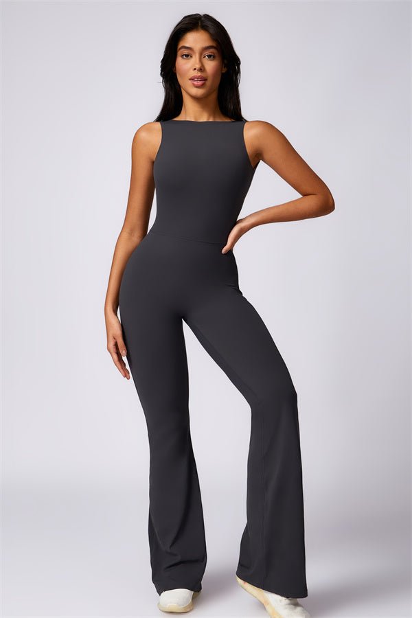 Gymfit U - Form Flare Jumpsuit - Gymfit