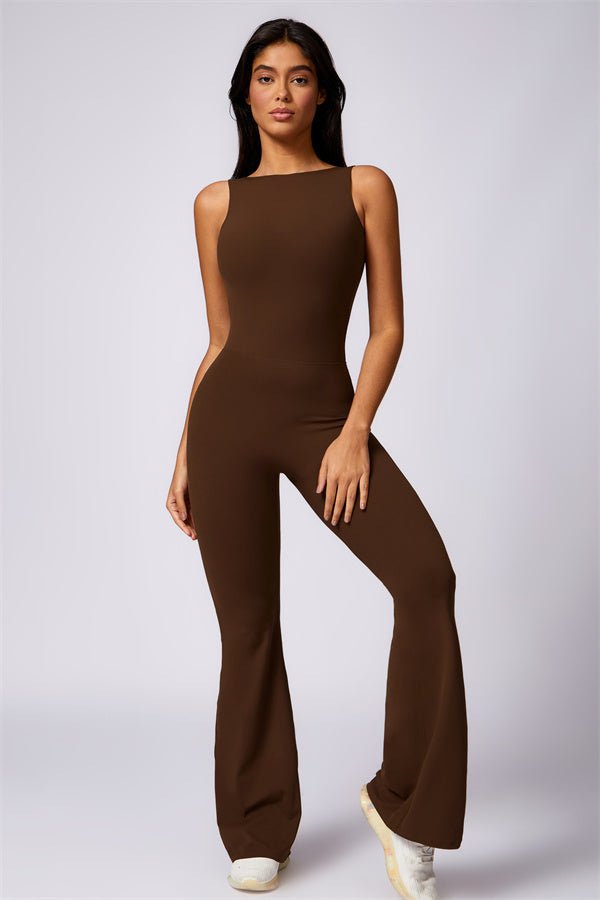 Gymfit U - Form Flare Jumpsuit - Gymfit