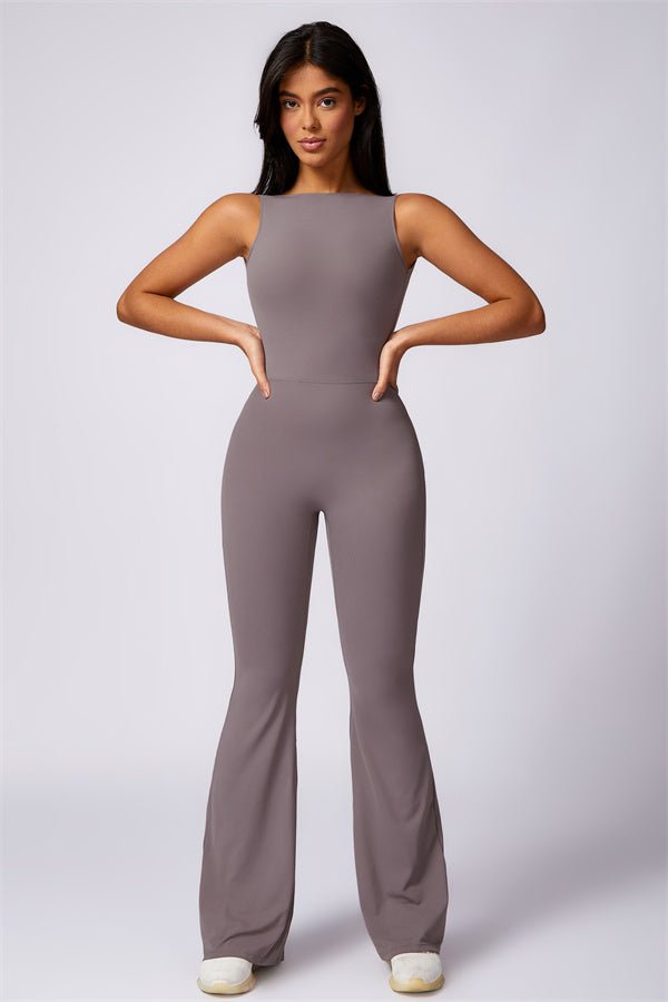 Gymfit U - Form Flare Jumpsuit - Gymfit
