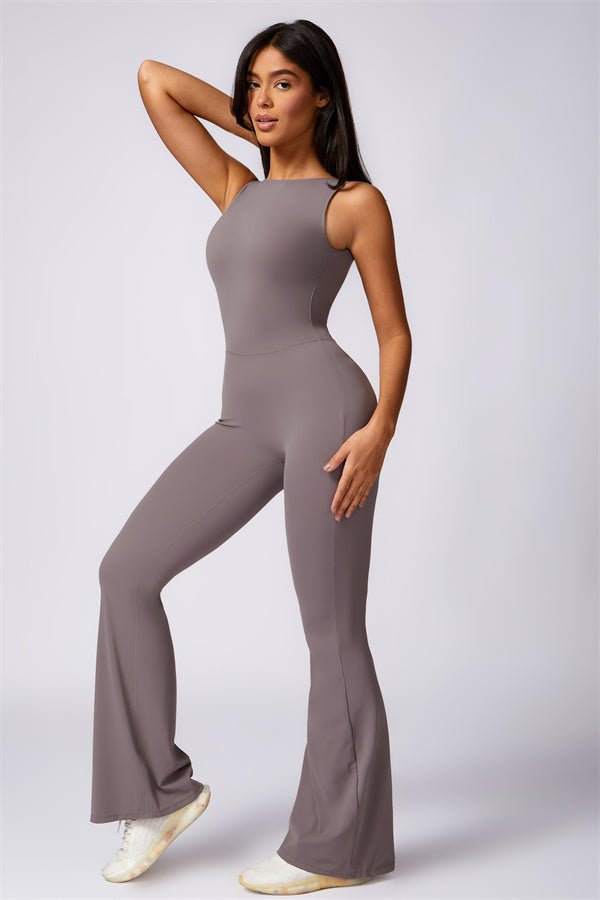 Gymfit U - Form Flare Jumpsuit - Gymfit