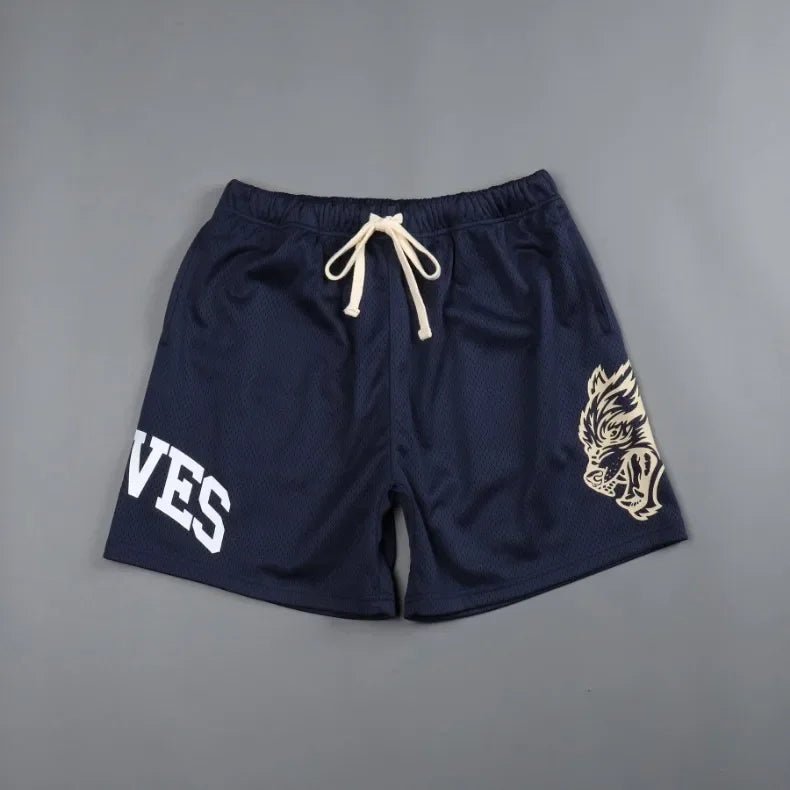 Gymfit Wolves Mesh Shorts - Gymfit