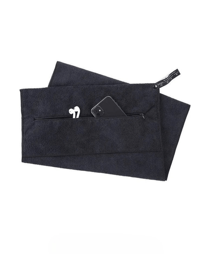Gymfit Zip - Pocket Mikrofaser-Handtuch - Gymfit