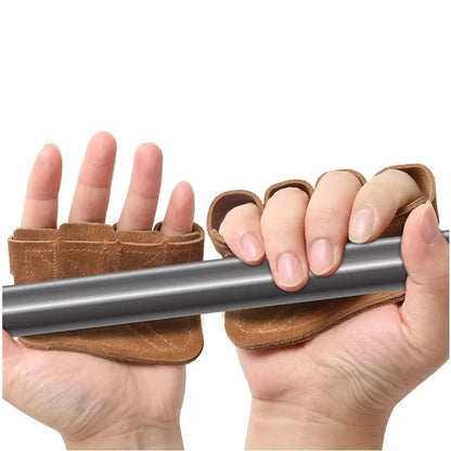 Gymnastikhandschuhe aus Leder - Ironfit