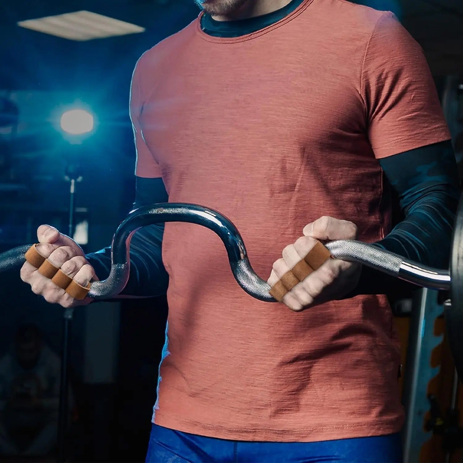 Gymnastikhandschuhe aus Leder - Ironfit