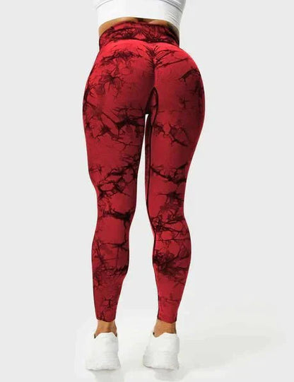 Ironfit Farbintensive Leggings – Rot