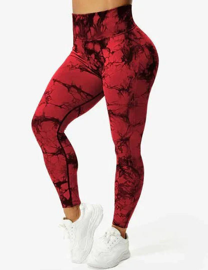 Ironfit Farbintensive Leggings – Rot