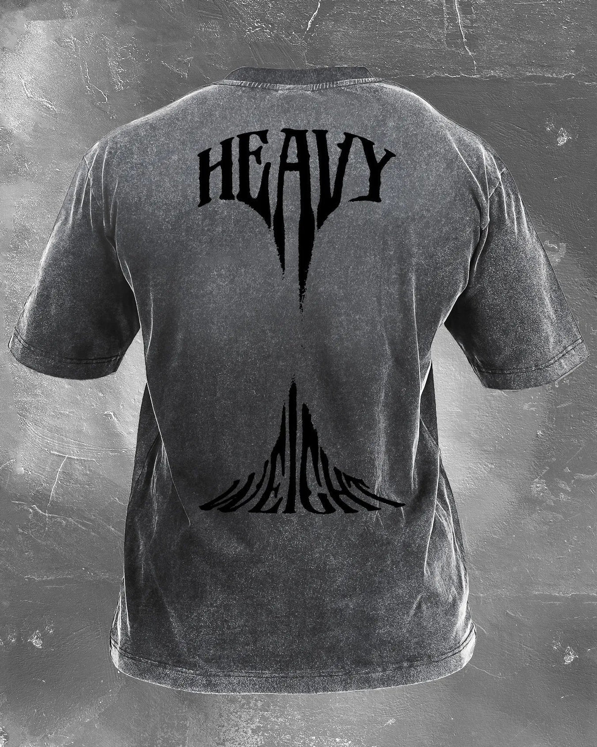 HEAVY WEIGHT MEN'S WASHED T - SHIRT - Ironfit