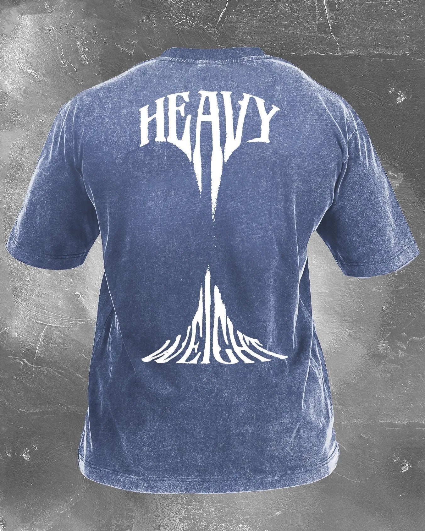 HEAVY WEIGHT MEN'S WASHED T - SHIRT - Ironfit