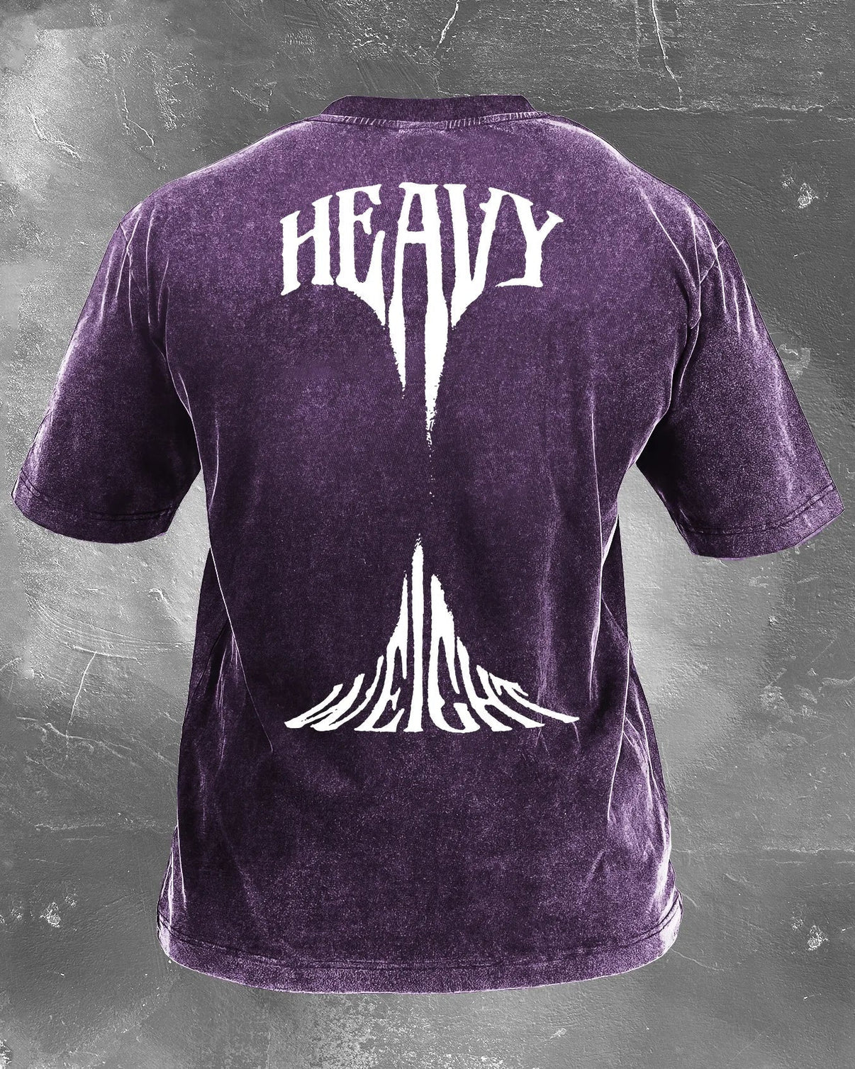HEAVY WEIGHT MEN'S WASHED T - SHIRT - Ironfit