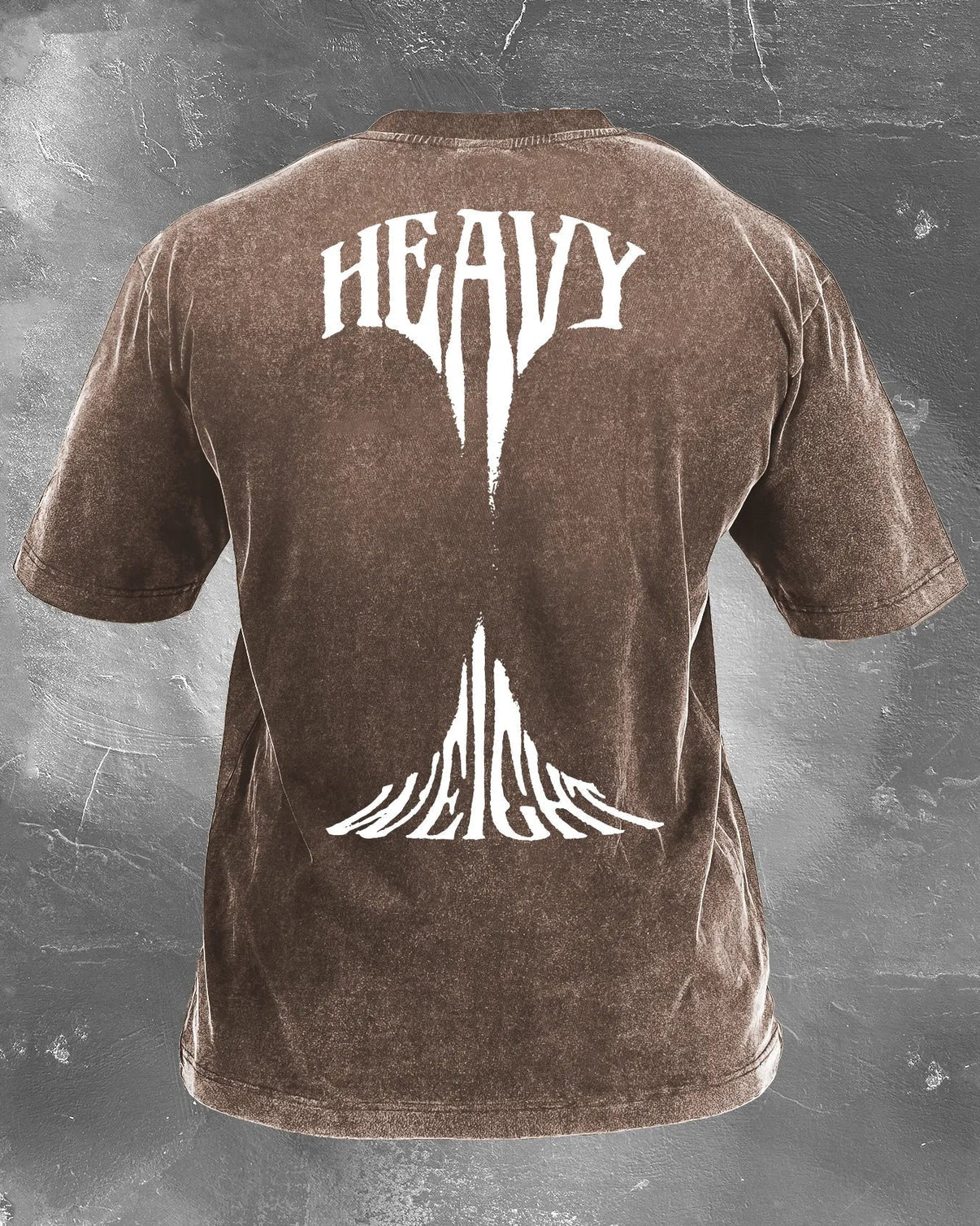 HEAVY WEIGHT MEN'S WASHED T - SHIRT - Ironfit