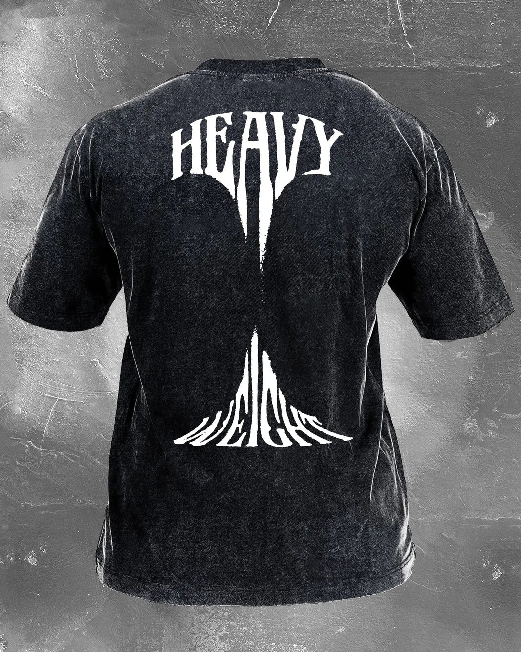 HEAVY WEIGHT MEN'S WASHED T - SHIRT - Ironfit