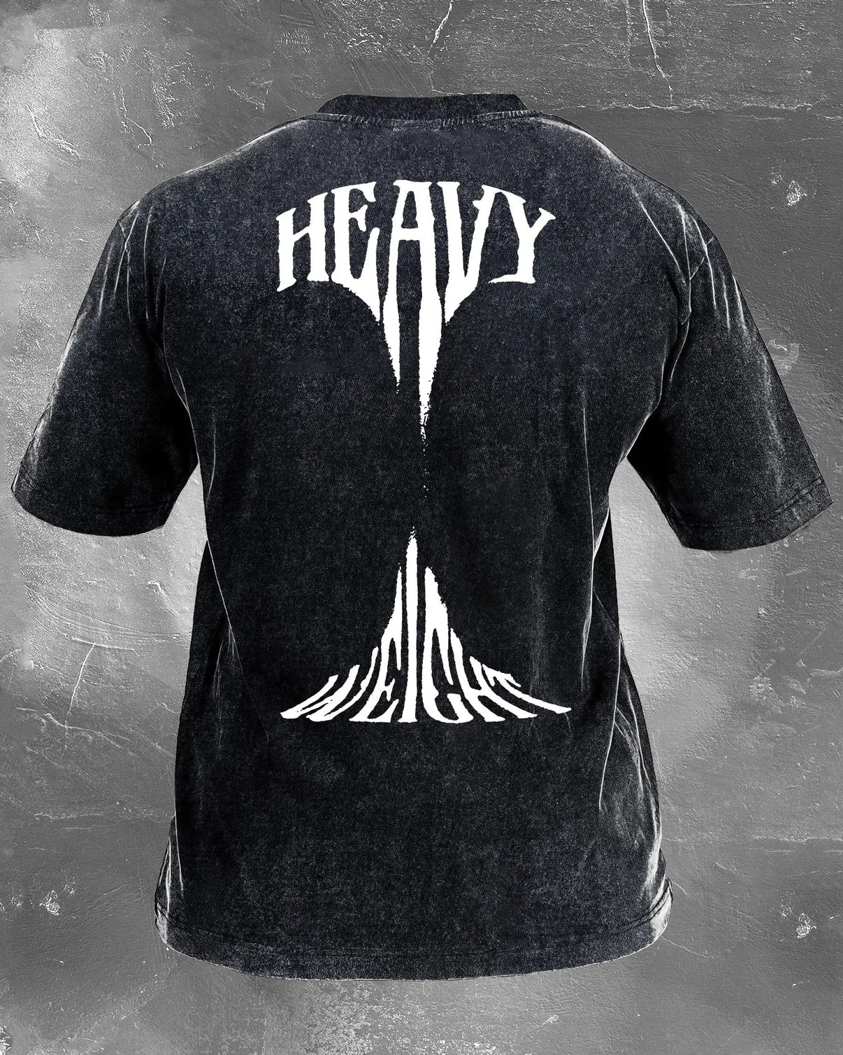 HEAVY WEIGHT MEN'S WASHED T - SHIRT - Ironfit