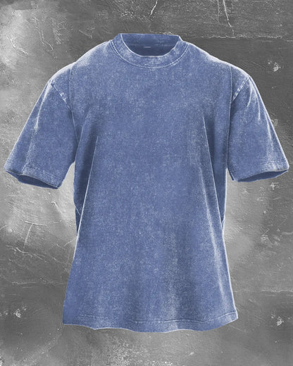 HEAVY WEIGHT MEN'S WASHED T - SHIRT - Ironfit
