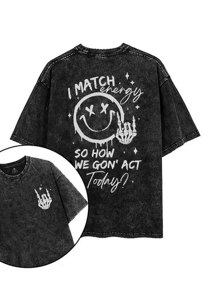 HOW WE GONNA ACT TODAY T - SHIRT - Ironfit