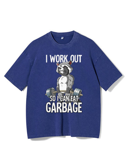 I workout so I can eat garbage T-shirt - Ironfit