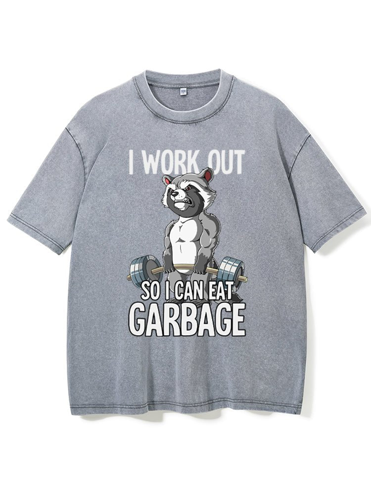 I workout so I can eat garbage T-shirt - Ironfit