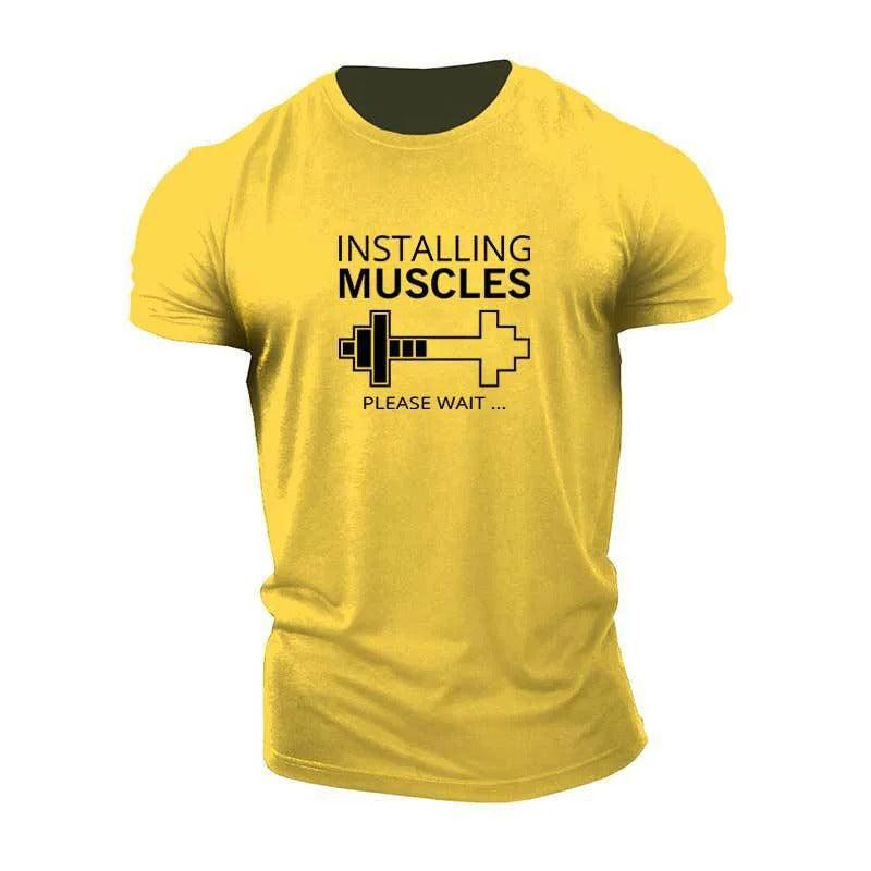 Installing Muscle T-shirt - Ironfit