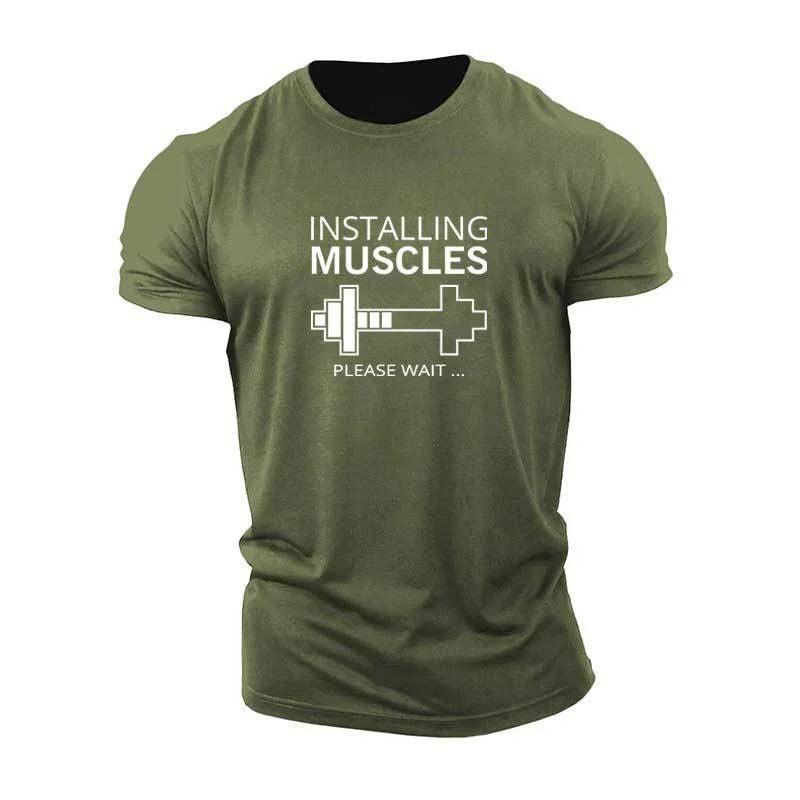 Installing Muscle T-shirt - Ironfit