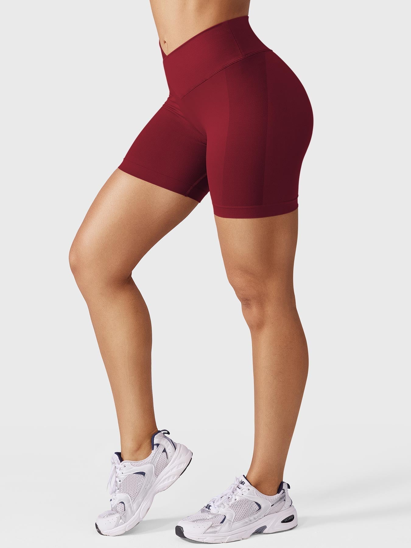 Ironfit 5" V - waistband Headey shorts - Ironfit