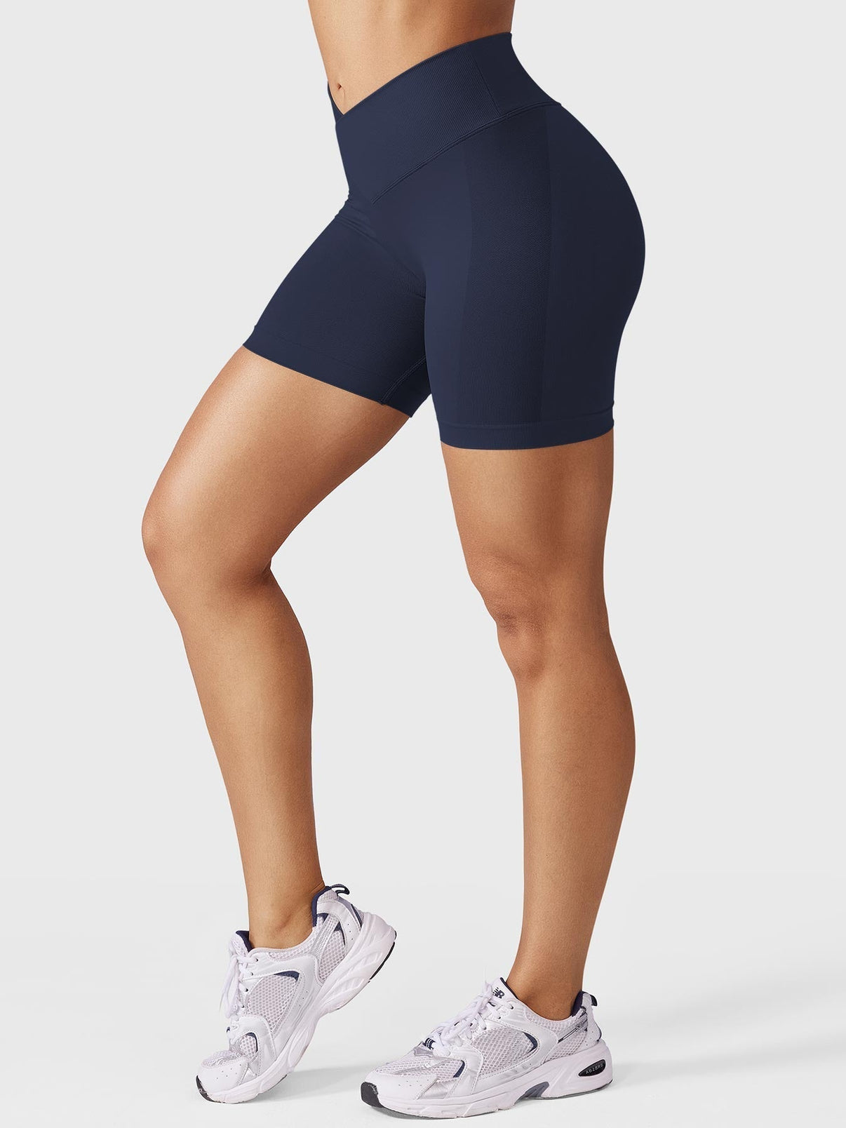 Ironfit 5" V - waistband Headey shorts - Ironfit
