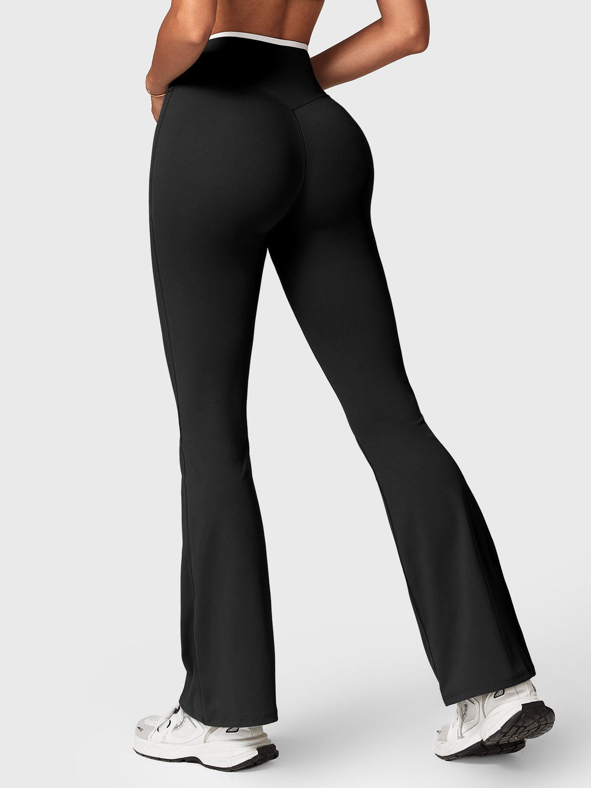 Ironfit Alberta Contrast Flare Leggings - Ironfit