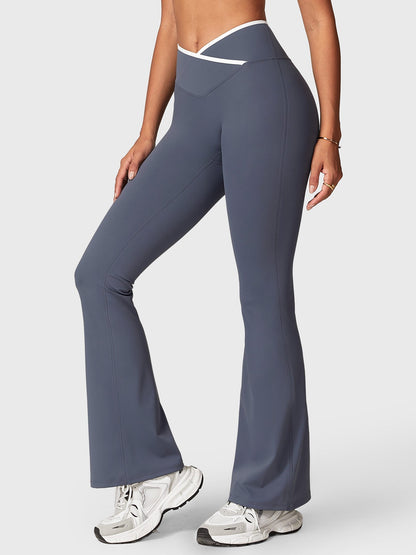Ironfit Alberta Contrast Flare Leggings - Ironfit