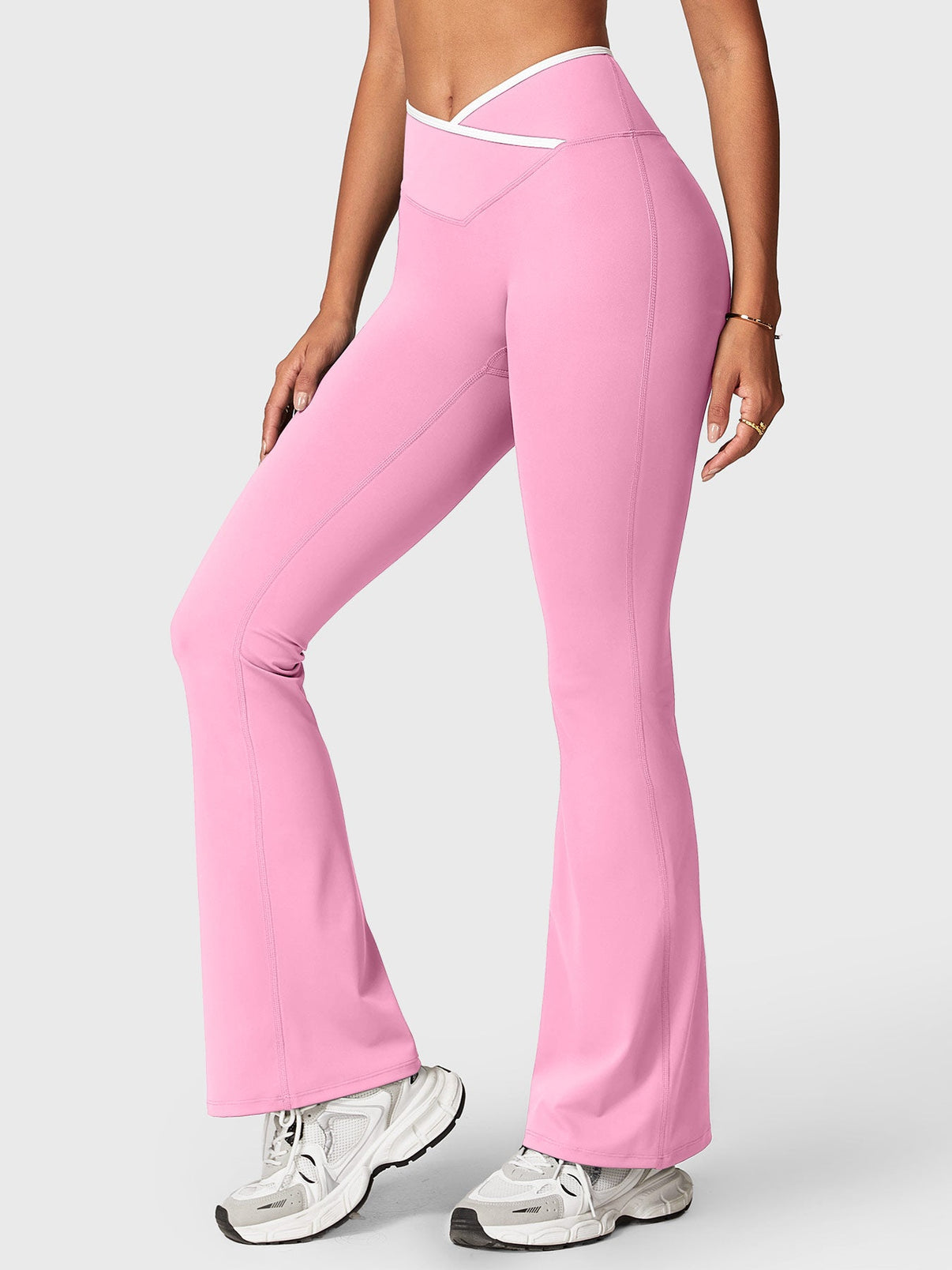 Ironfit Alberta Contrast Flare Leggings - Ironfit