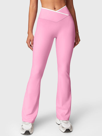 Ironfit Alberta Contrast Flare Leggings - Ironfit