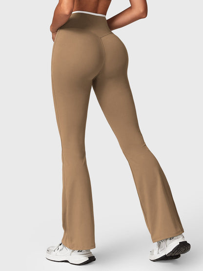 Ironfit Alberta Contrast Flare Leggings - Ironfit