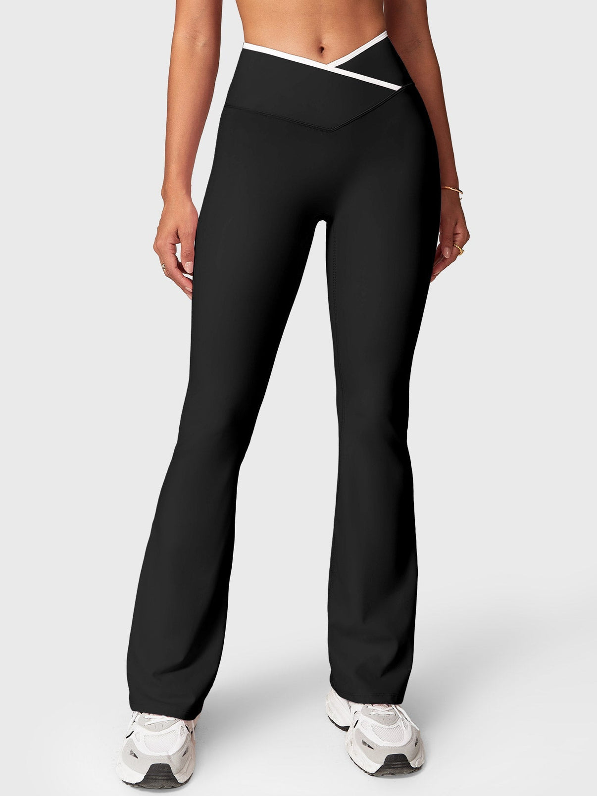 Ironfit Alberta Contrast Flare Leggings - Ironfit