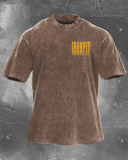 IRONFIT ALL SEASONS WASHED T - SHIRT - Ironfit