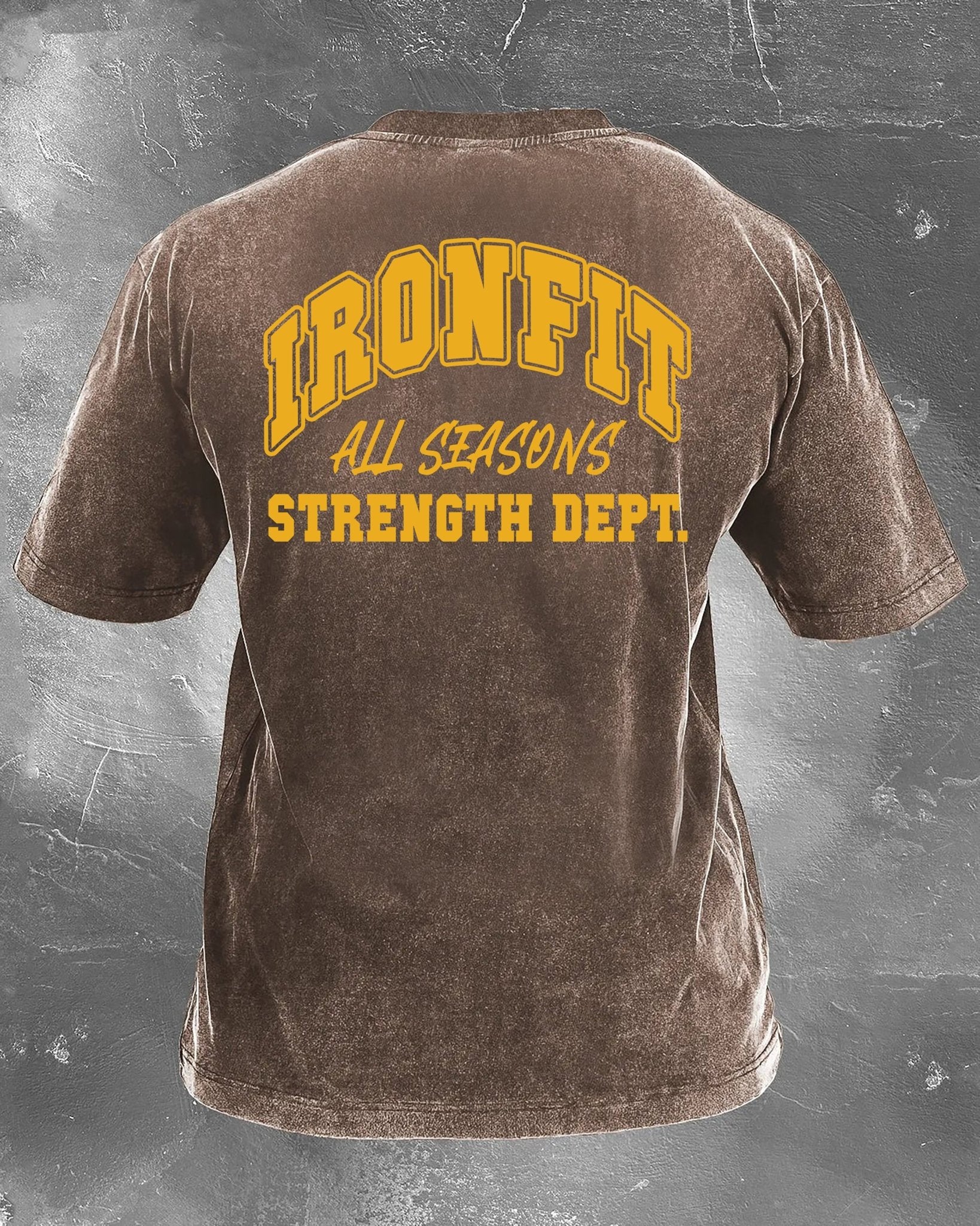 IRONFIT ALL SEASONS WASHED T - SHIRT - Ironfit