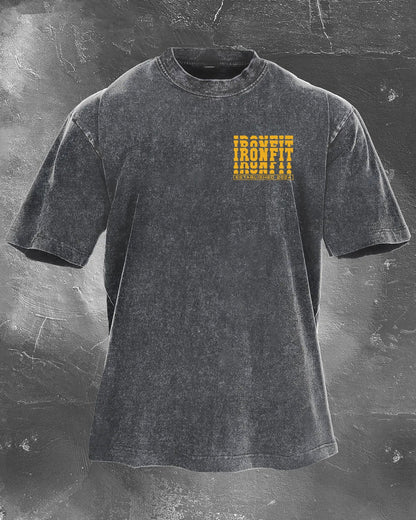 IRONFIT ALL SEASONS WASHED T - SHIRT - Ironfit