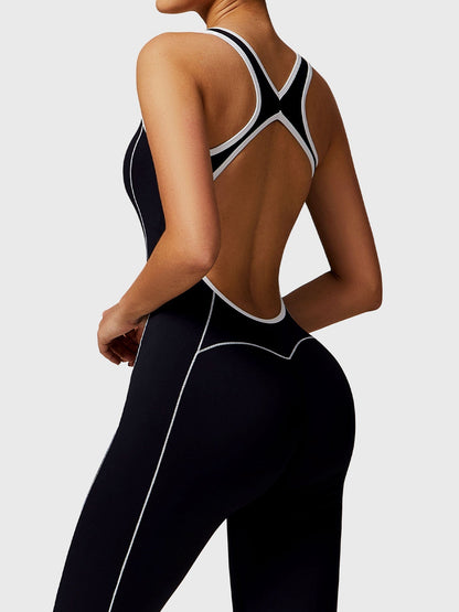 Ironfit Antonia Kontrast - Flare - Jumpsuit - Ironfit