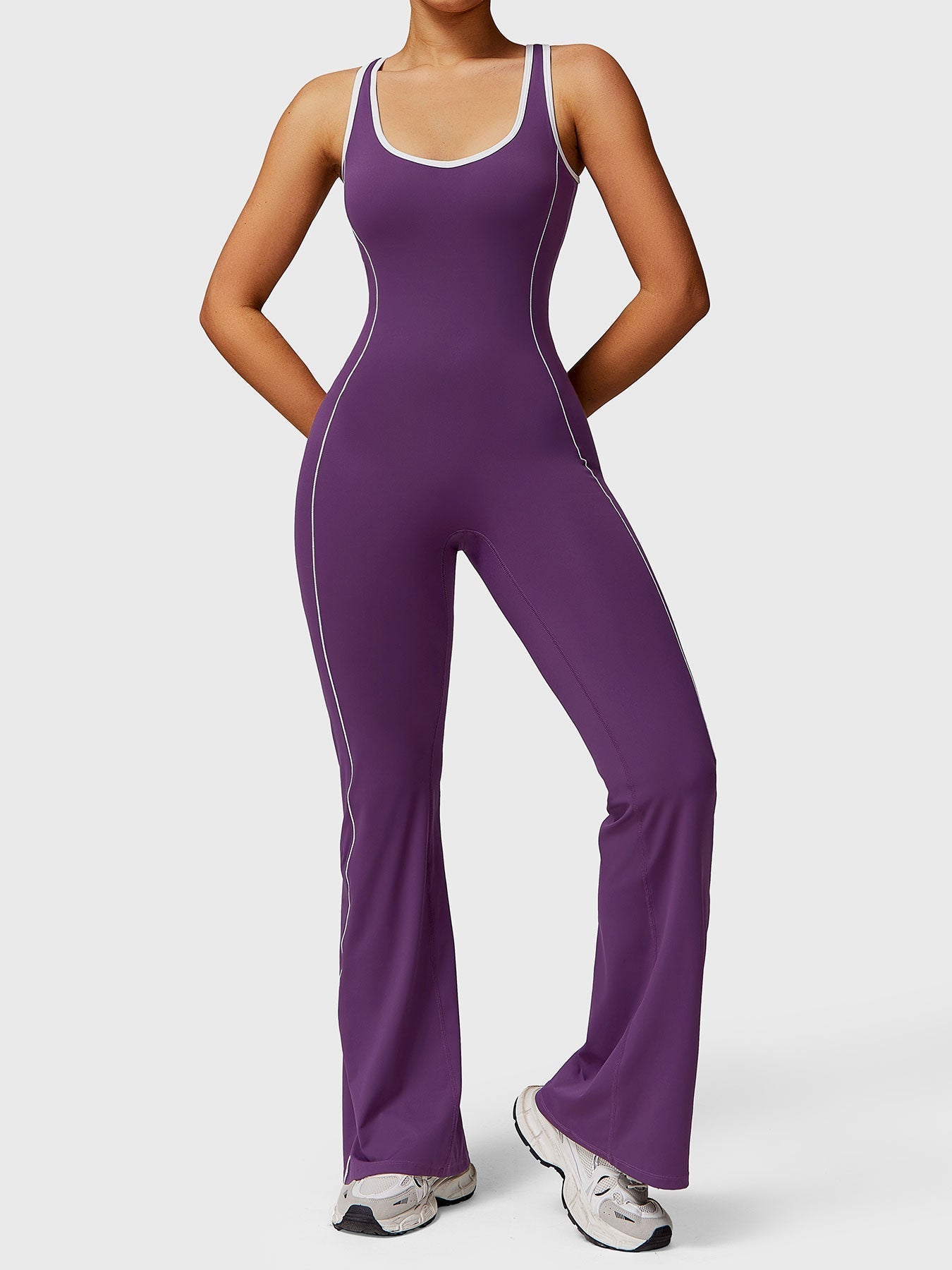 Ironfit Antonia Kontrast - Flare - Jumpsuit - Ironfit