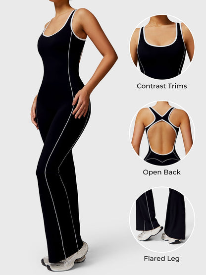 Ironfit Antonia Kontrast - Flare - Jumpsuit - Ironfit