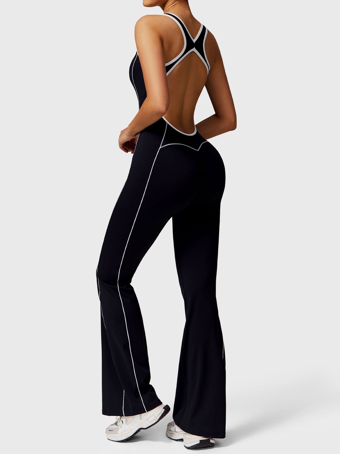 Ironfit Antonia Kontrast - Flare - Jumpsuit - Ironfit