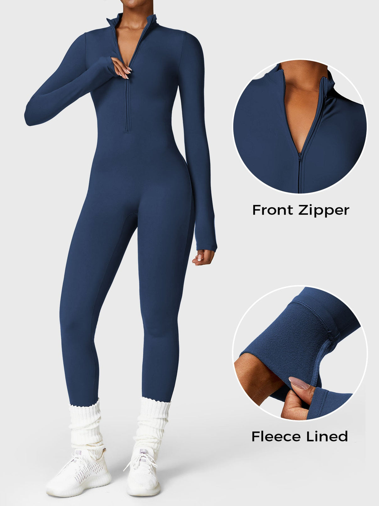 Ironfit Bella Fleece Jumpsuit - Ironfit