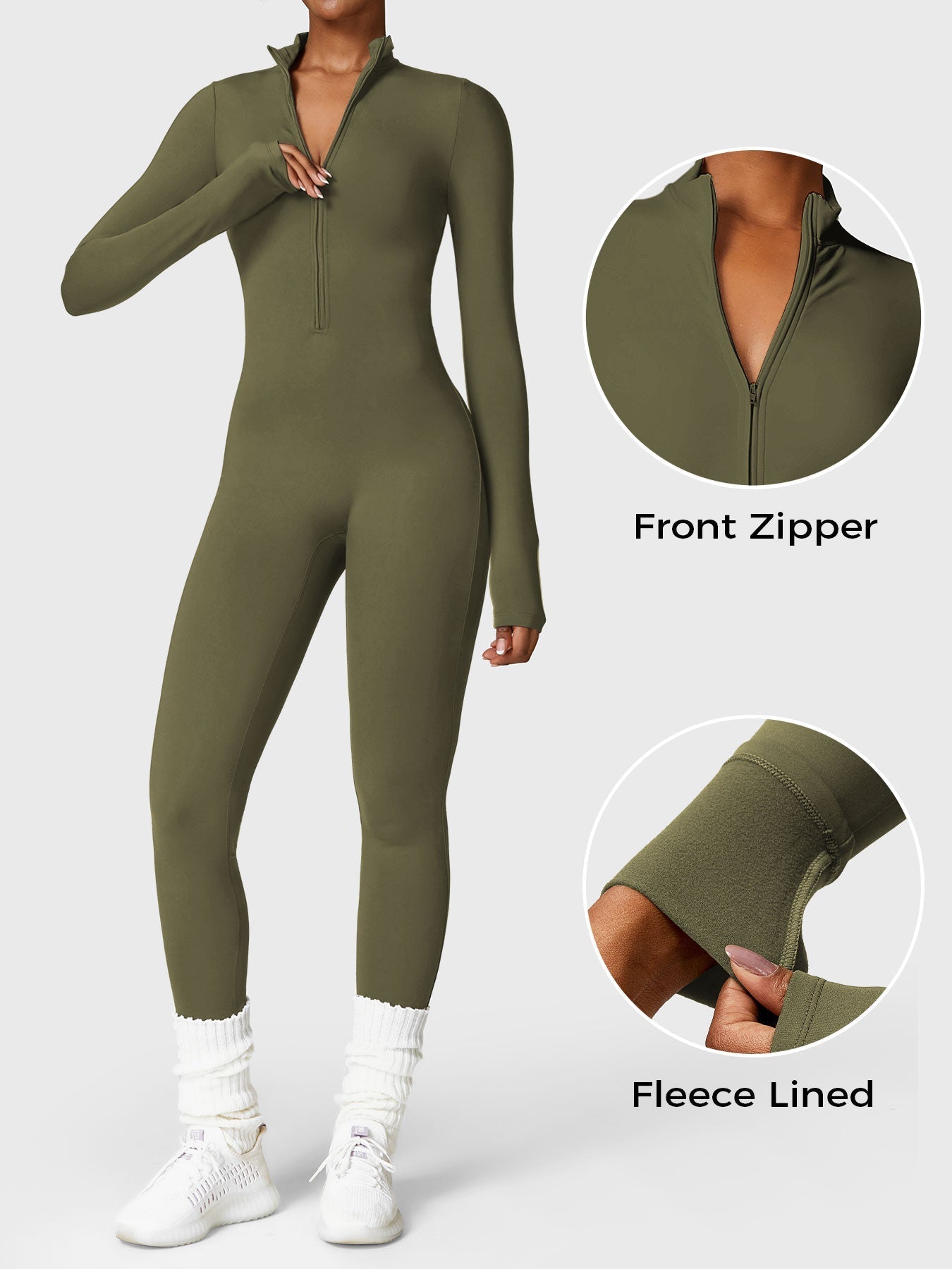 Ironfit Bella Fleece Jumpsuit - Ironfit