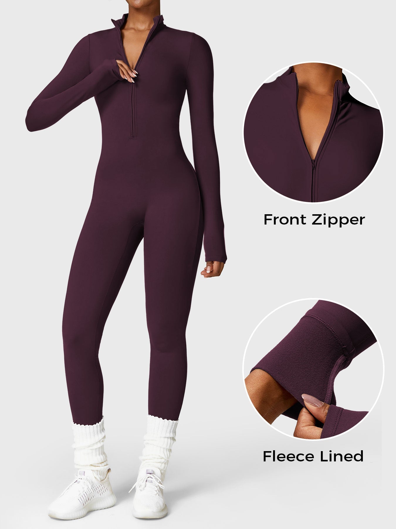 Ironfit Bella Fleece Jumpsuit - Ironfit