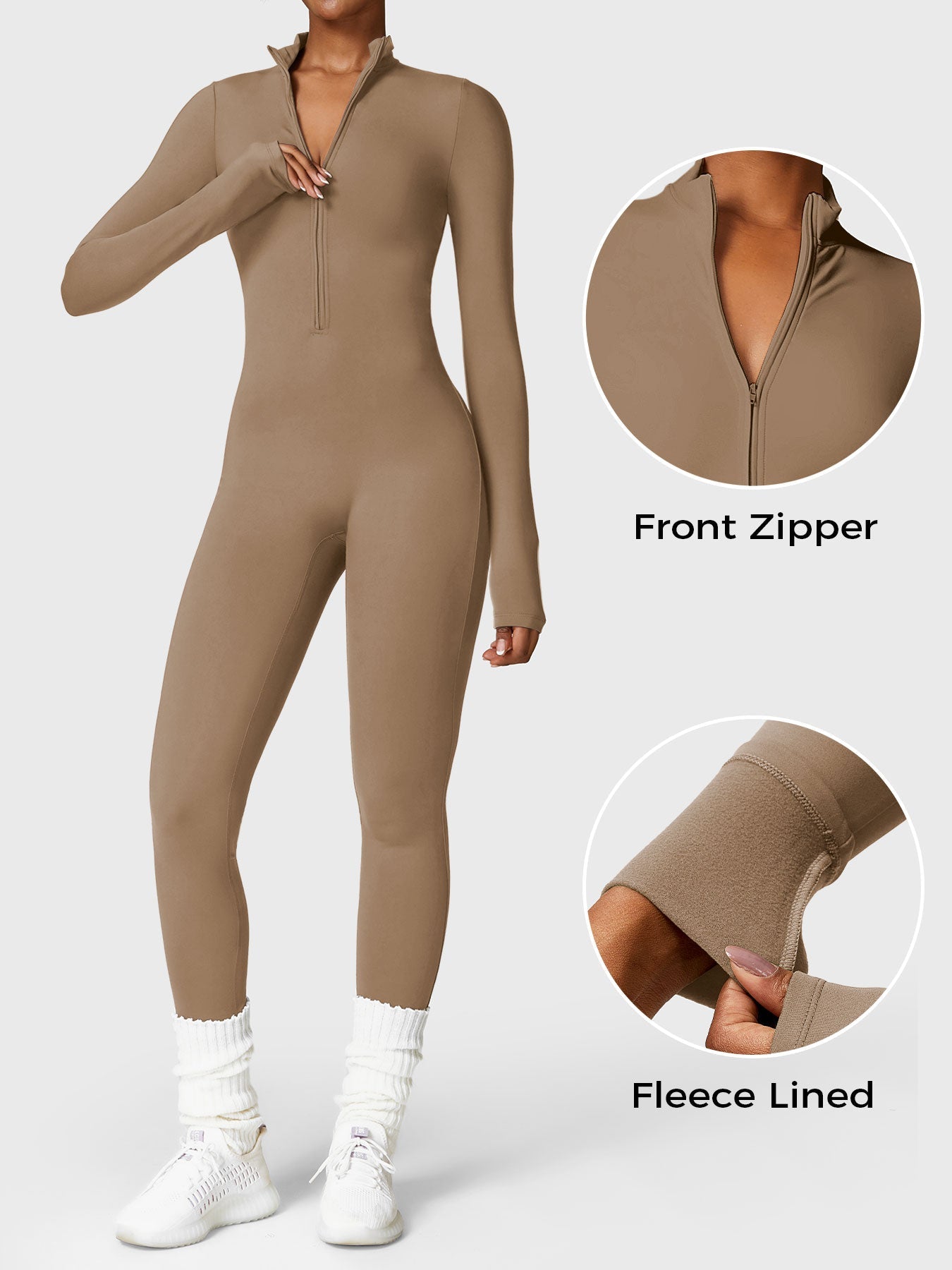 Ironfit Bella Fleece Jumpsuit - Ironfit
