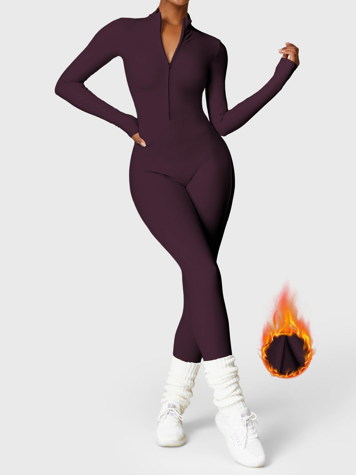 Ironfit Bella Fleece Jumpsuit - Ironfit