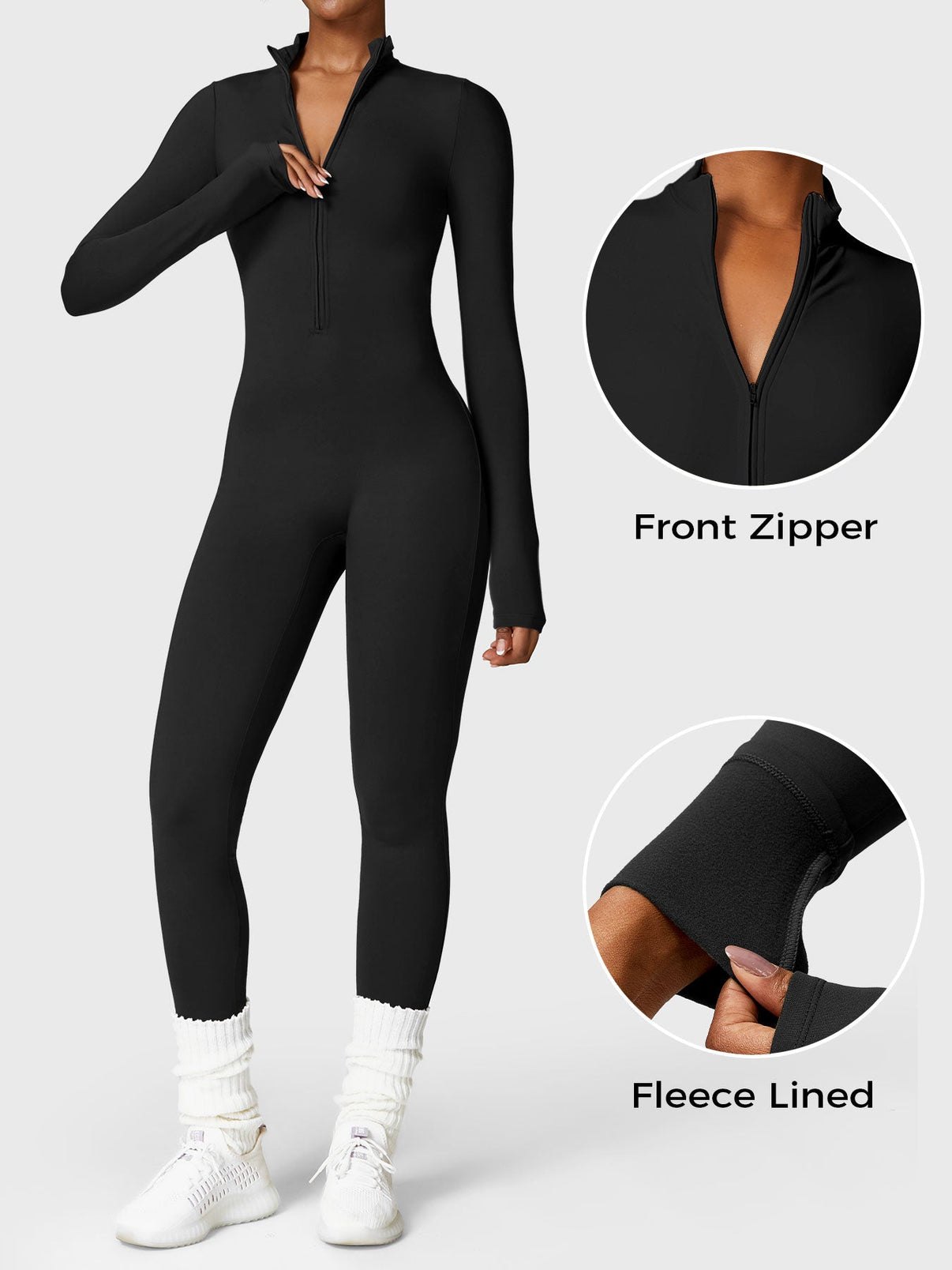 Ironfit Bella Fleece Jumpsuit - Ironfit