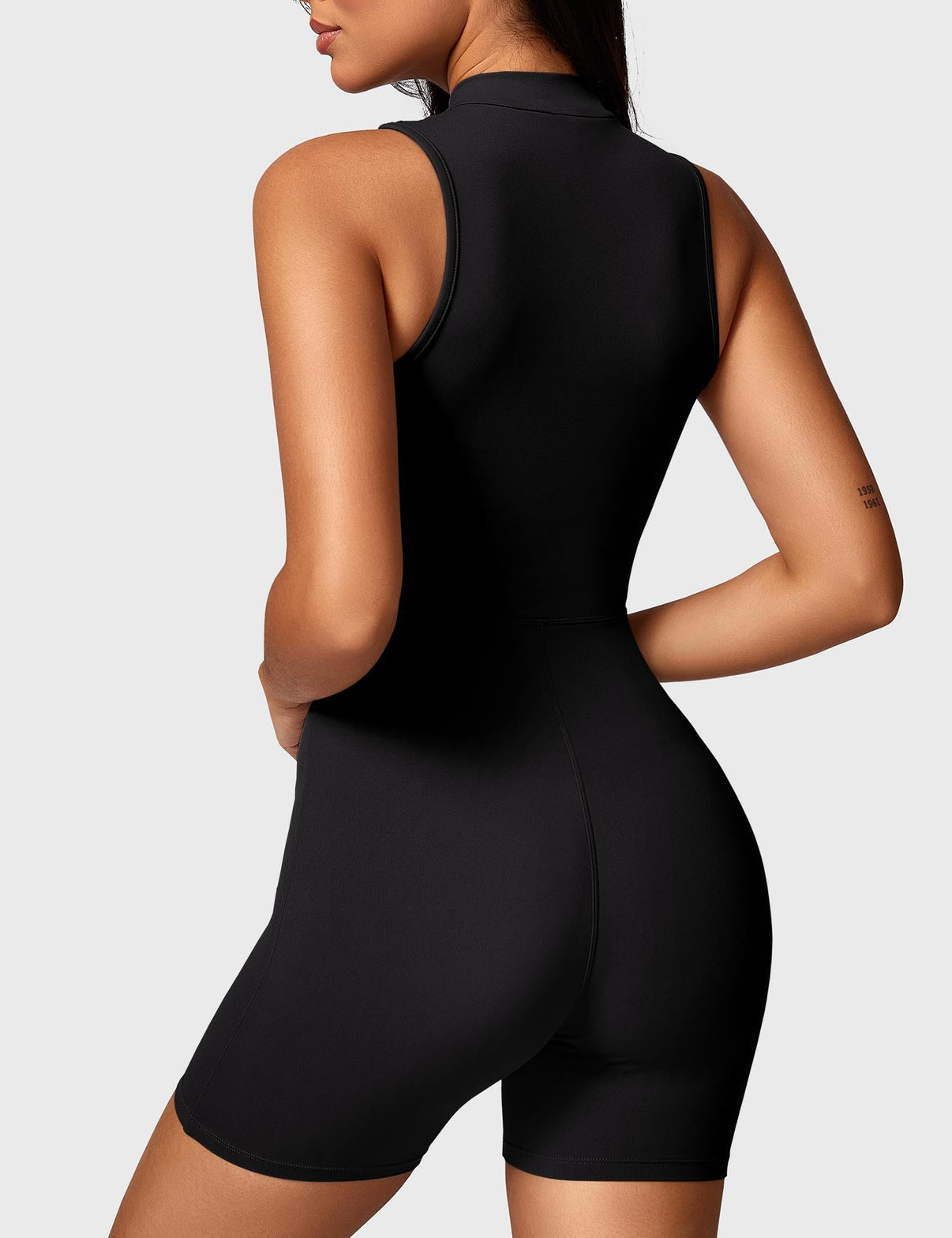 Ironfit Belle Ärmelloser Jumpsuit mit Reißverschluss - Ironfit